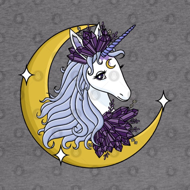 Crystal Unicorn by moonstruck crystals